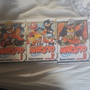 Naruto Manga Volumes 1-3